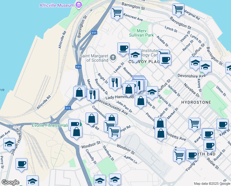 6151 Lady Hammond Road, Halifax NS Walk Score