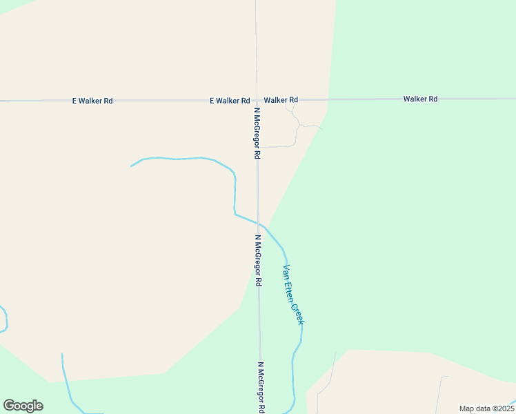 map of restaurants, bars, coffee shops, grocery stores, and more near 275 North McGregor Road in Harrisville