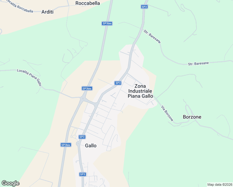 map of restaurants, bars, coffee shops, grocery stores, and more near 30/C Viale Europa in Gallo