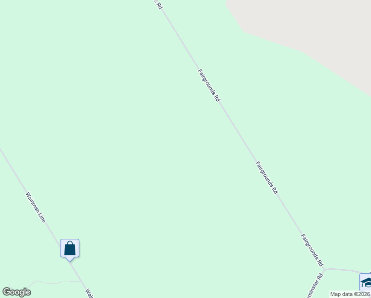 map of restaurants, bars, coffee shops, grocery stores, and more near 3082 Fairgrounds Road in Orillia