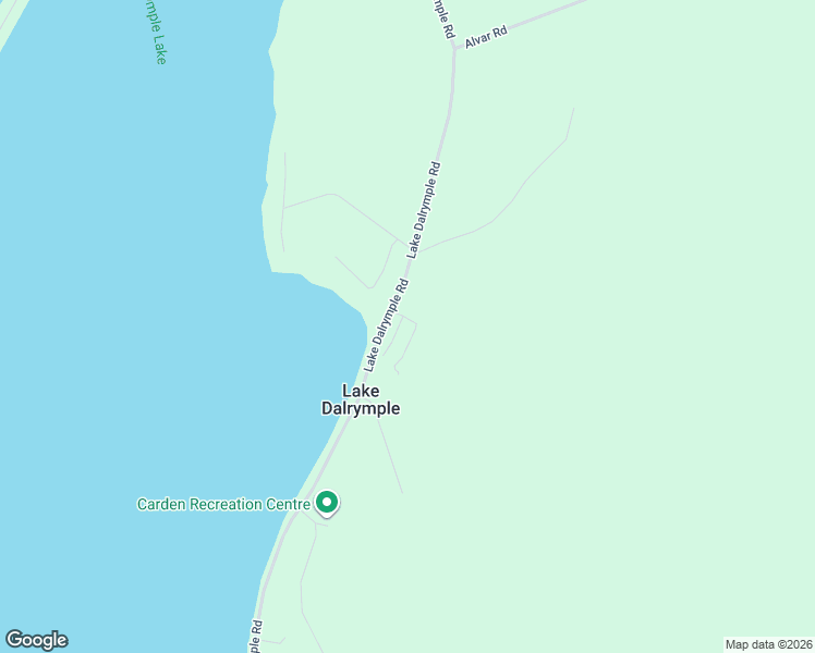 map of restaurants, bars, coffee shops, grocery stores, and more near 8 Robins Lane in Kawartha Lakes