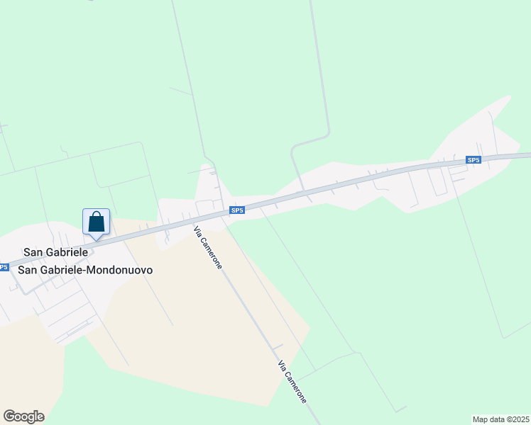 map of restaurants, bars, coffee shops, grocery stores, and more near 266 Via Savena Vecchia in Baricella