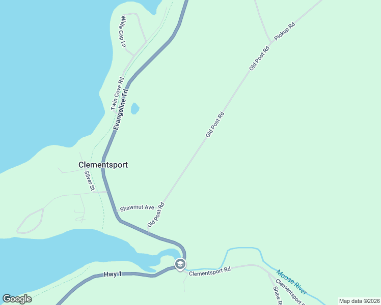 map of restaurants, bars, coffee shops, grocery stores, and more near 125 Old Post Road in Annapolis Royal