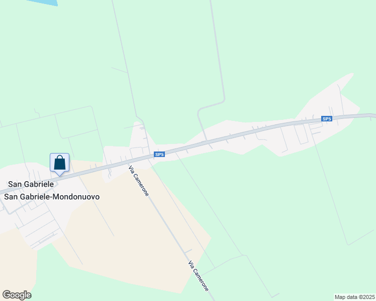 map of restaurants, bars, coffee shops, grocery stores, and more near 266 Via Savena Vecchia in Baricella