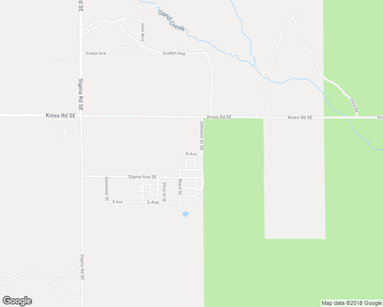 map of restaurants, bars, coffee shops, grocery stores, and more near N Avenue in Kalkaska