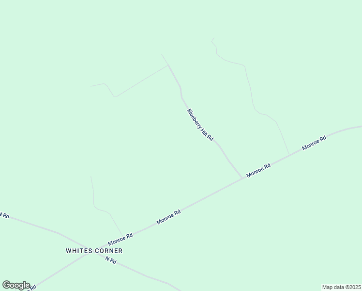 map of restaurants, bars, coffee shops, grocery stores, and more near 40 Blueberry Hill Road in Winterport
