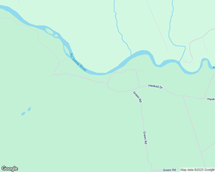 map of restaurants, bars, coffee shops, grocery stores, and more near Haskell Dr in Big Creek Township