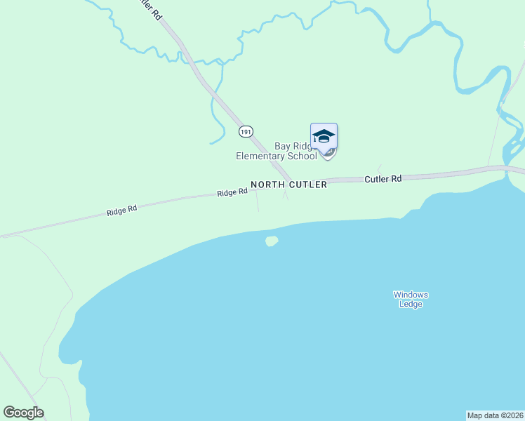 map of restaurants, bars, coffee shops, grocery stores, and more near 23 Ridge Road in Cutler