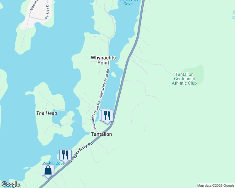 map of restaurants, bars, coffee shops, grocery stores, and more near 13012 Tantallon Crescent in Tantallon