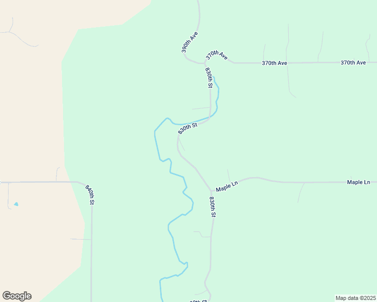 map of restaurants, bars, coffee shops, grocery stores, and more near 3586 830th Street in Hager City