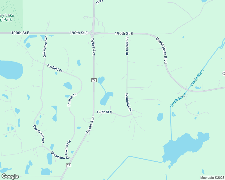 map of restaurants, bars, coffee shops, grocery stores, and more near 19400 Southfork Drive in Prior Lake