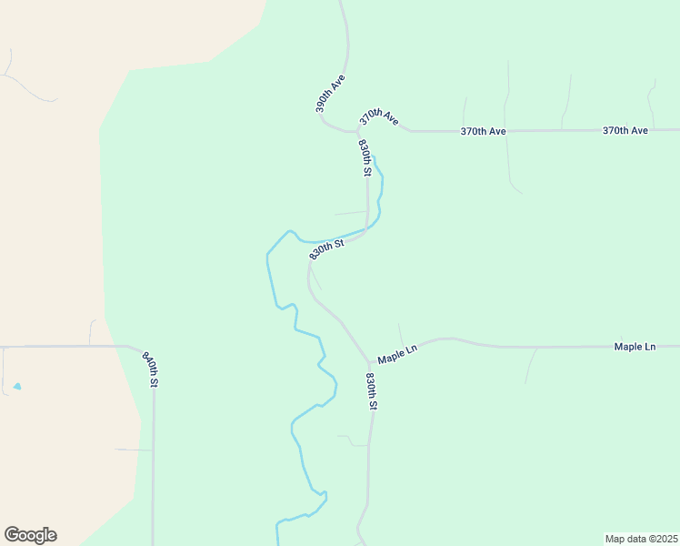 map of restaurants, bars, coffee shops, grocery stores, and more near 3586 830th Street in Hager City