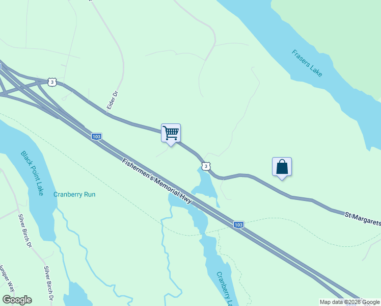 map of restaurants, bars, coffee shops, grocery stores, and more near 3066 Saint Margarets Bay Road in Timberlea