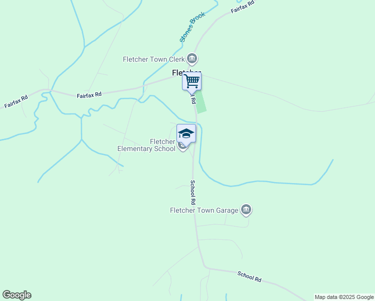 map of restaurants, bars, coffee shops, grocery stores, and more near 340 School Road in Cambridge