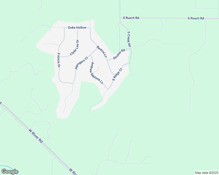map of restaurants, bars, coffee shops, grocery stores, and more near Southridge in Traverse City