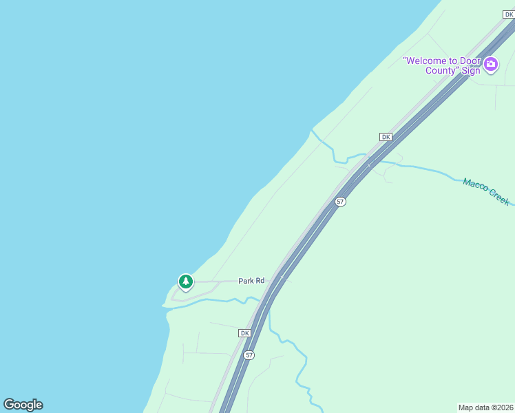 map of restaurants, bars, coffee shops, grocery stores, and more near N9565 Bay Shore Lane in Luxemburg