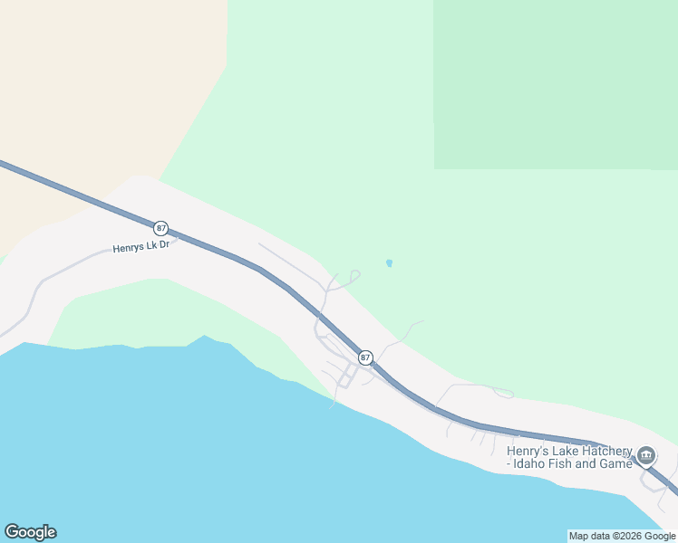 map of restaurants, bars, coffee shops, grocery stores, and more near 3761 Idaho 87 in Island Park