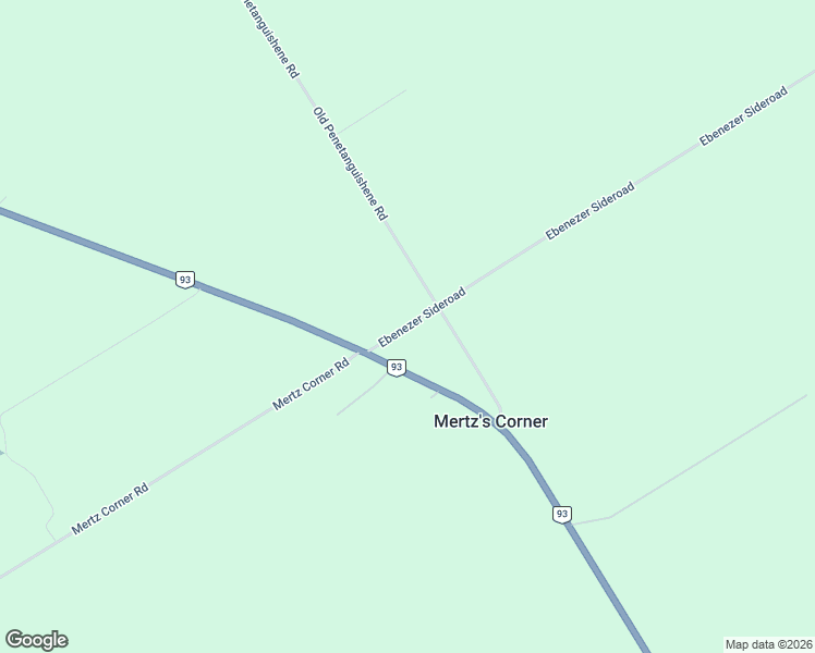 map of restaurants, bars, coffee shops, grocery stores, and more near 7012 Ebenezer Sideroad in Wyebridge