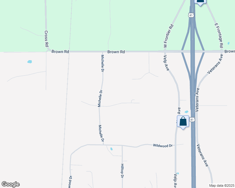 map of restaurants, bars, coffee shops, grocery stores, and more near 1920 Susie Drive in Suamico