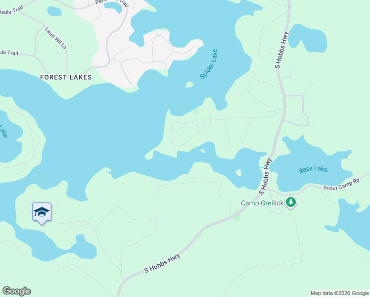 map of restaurants, bars, coffee shops, grocery stores, and more near 4239 Greilick Road in Traverse City