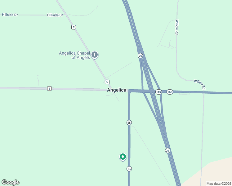 map of restaurants, bars, coffee shops, grocery stores, and more near W1539 County Road S in Pulaski