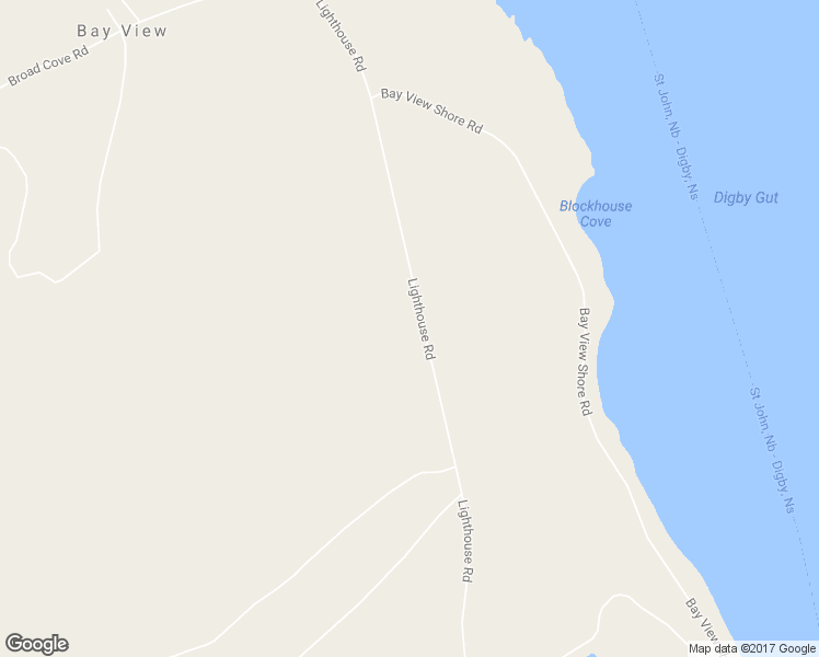 map of restaurants, bars, coffee shops, grocery stores, and more near 989 Lighthouse Road in Digby