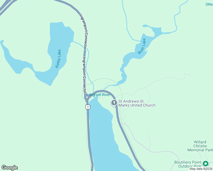 map of restaurants, bars, coffee shops, grocery stores, and more near 1 Ingram River Lane in Ingramport