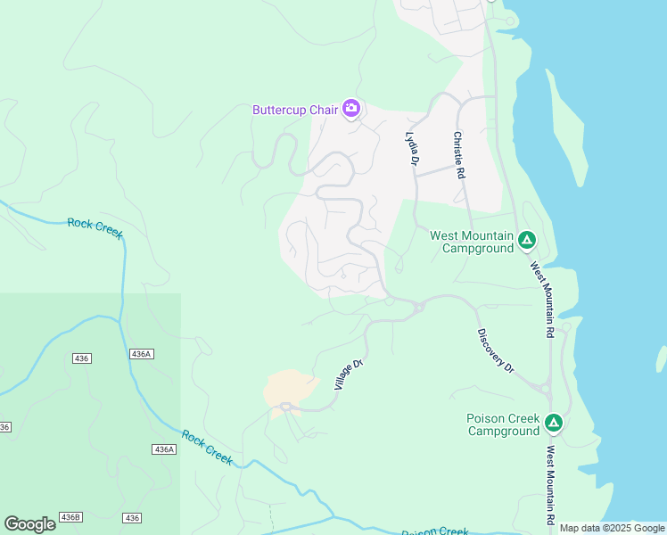 map of restaurants, bars, coffee shops, grocery stores, and more near 2 Golden Bench Court in Donnelly