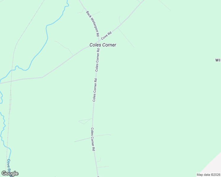 map of restaurants, bars, coffee shops, grocery stores, and more near 251 Coles Corner Road in Winterport