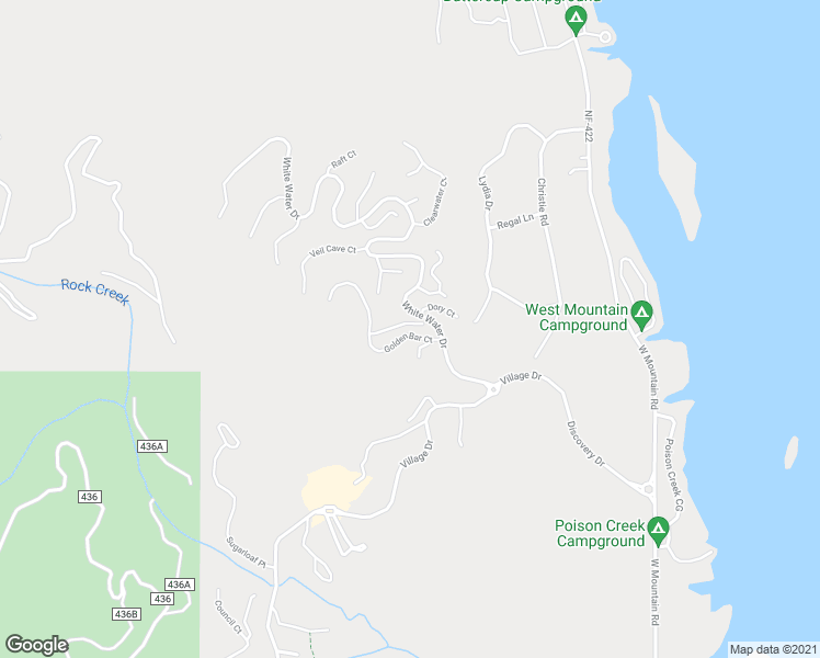 map of restaurants, bars, coffee shops, grocery stores, and more near 21 Golden Bench Court in Donnelly