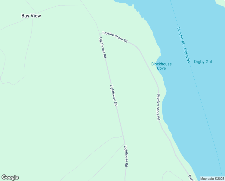 map of restaurants, bars, coffee shops, grocery stores, and more near 989 Lighthouse Road in Digby