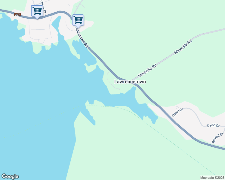 map of restaurants, bars, coffee shops, grocery stores, and more near 49 Lyla Drive in Lawrencetown