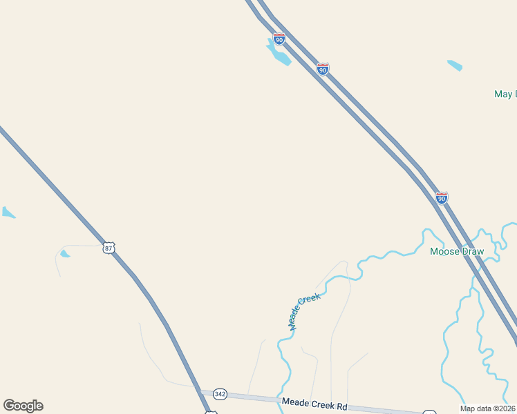 map of restaurants, bars, coffee shops, grocery stores, and more near 29 Meade Creek Road in Sheridan