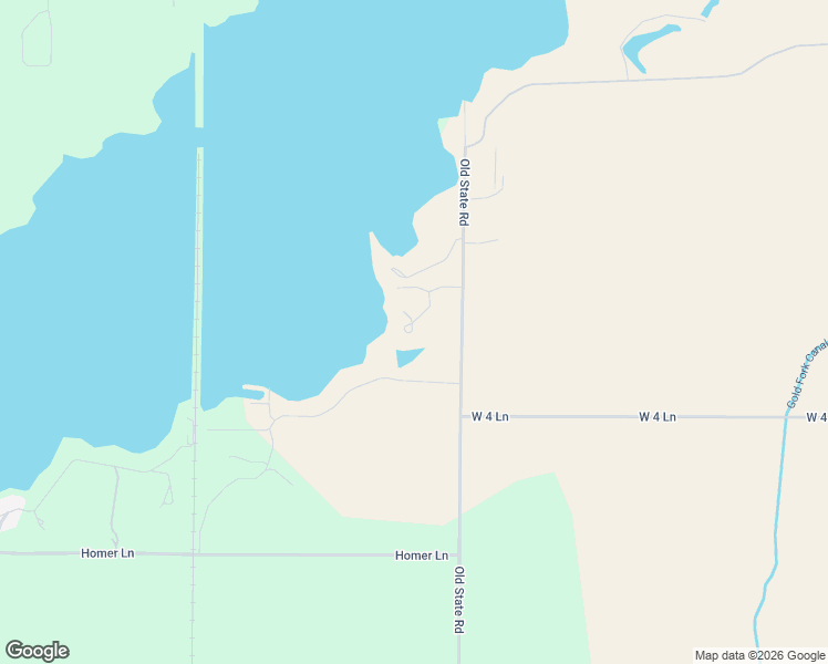 map of restaurants, bars, coffee shops, grocery stores, and more near 12753 Old State Road in Donnelly