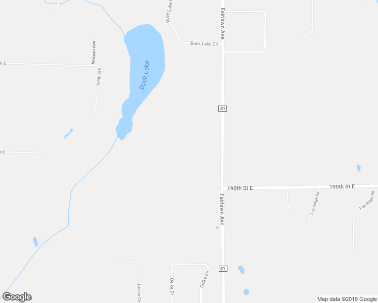 map of restaurants, bars, coffee shops, grocery stores, and more near 18860 Fairlawn Avenue in Prior Lake