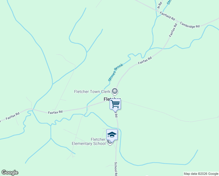 map of restaurants, bars, coffee shops, grocery stores, and more near 684 Fairfax Road in Cambridge
