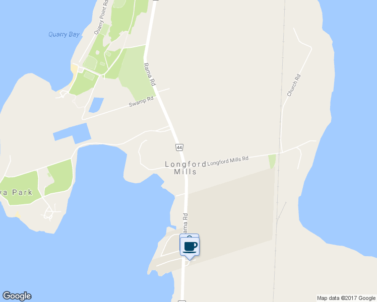 map of restaurants, bars, coffee shops, grocery stores, and more near in Longford Mills