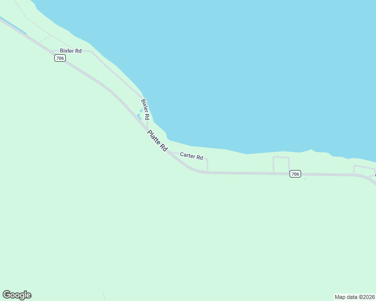 map of restaurants, bars, coffee shops, grocery stores, and more near 6844-7030 Carter Road in Beulah