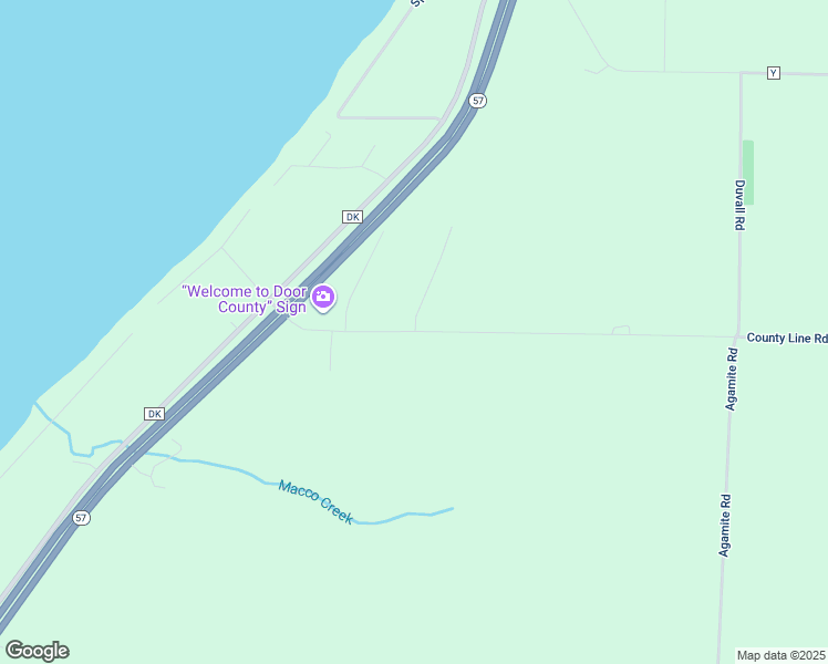 map of restaurants, bars, coffee shops, grocery stores, and more near 11200 County Line Road in Luxemburg