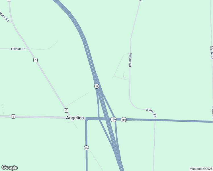 map of restaurants, bars, coffee shops, grocery stores, and more near N2636 Sumac Road in Pulaski