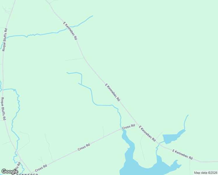 map of restaurants, bars, coffee shops, grocery stores, and more near 146 East Kennebec Road in Machias