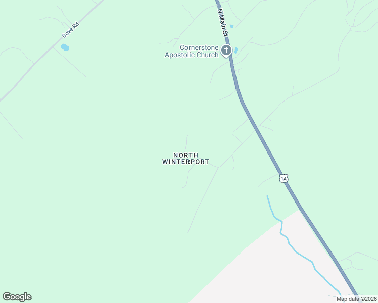 map of restaurants, bars, coffee shops, grocery stores, and more near 41 Hackett Road in Winterport