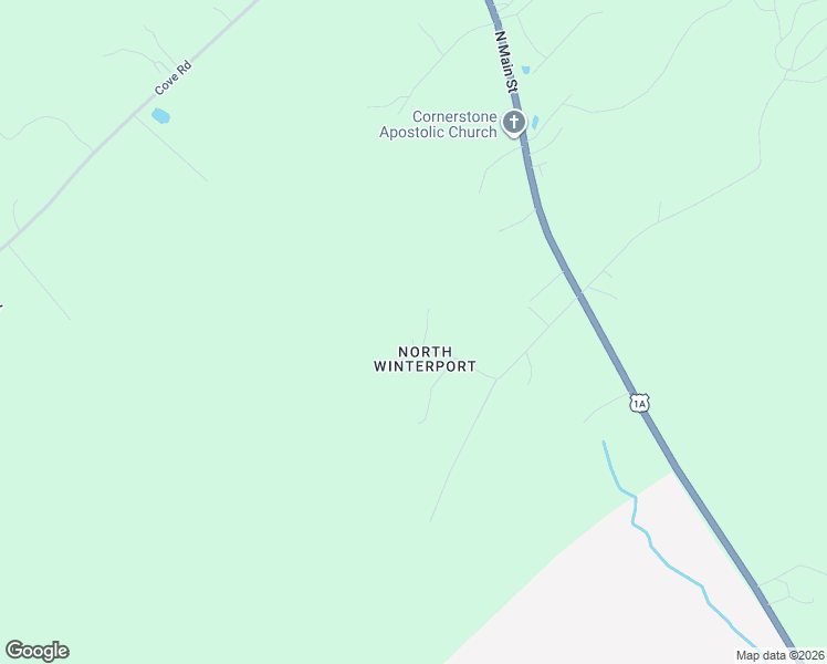 map of restaurants, bars, coffee shops, grocery stores, and more near 41 Hackett Road in Winterport