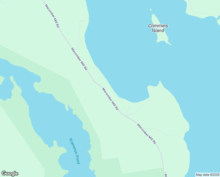 map of restaurants, bars, coffee shops, grocery stores, and more near 1135 Macomber Mill Road in Eastbrook