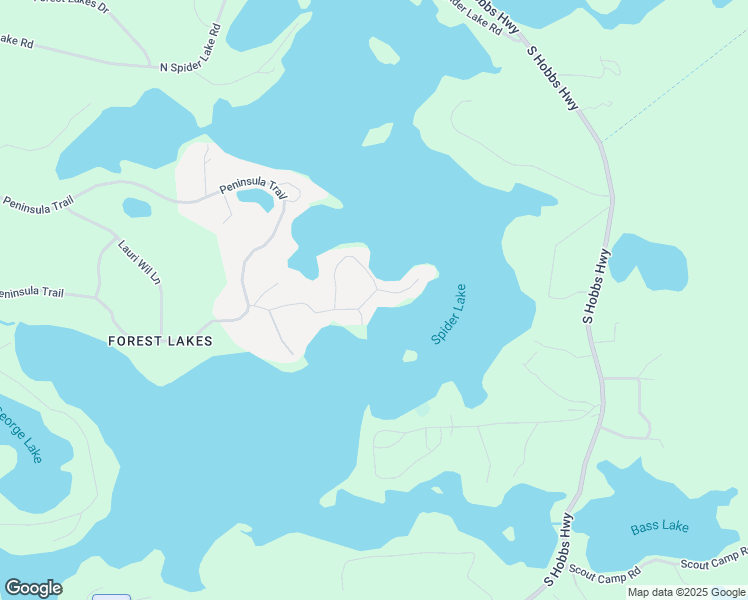 map of restaurants, bars, coffee shops, grocery stores, and more near 4410 Lakeview Trail in Traverse City