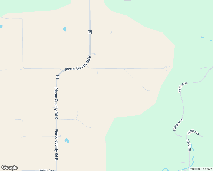 map of restaurants, bars, coffee shops, grocery stores, and more near W8479 390th Avenue in Ellsworth
