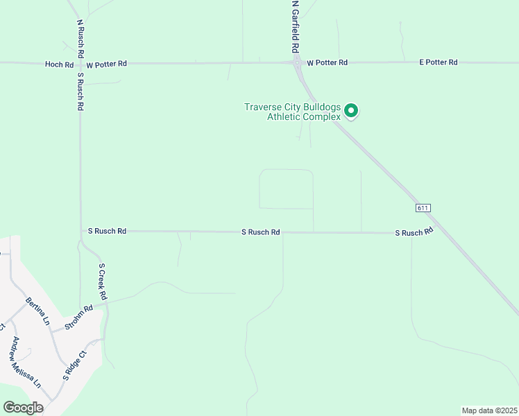 map of restaurants, bars, coffee shops, grocery stores, and more near 200 Kratky Drive in Traverse City