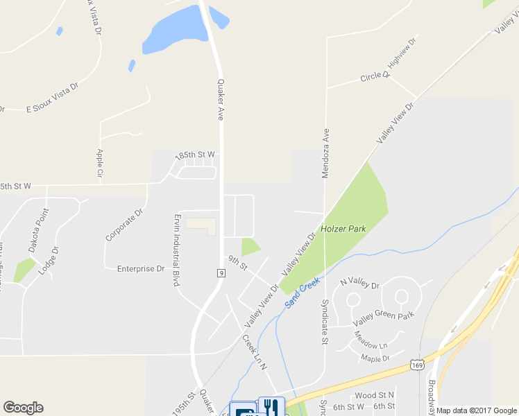 map of restaurants, bars, coffee shops, grocery stores, and more near 216 Jennifer Lane in Jordan