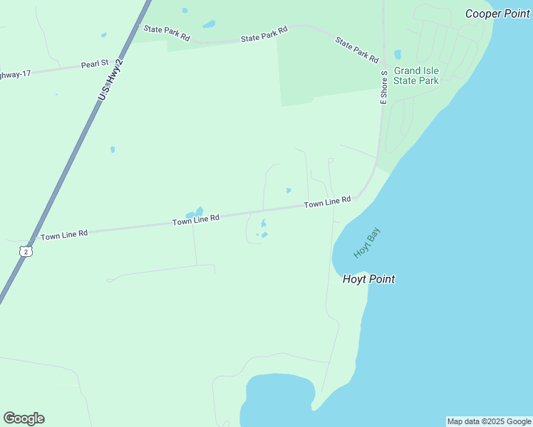 map of restaurants, bars, coffee shops, grocery stores, and more near 70 Town Line Road in Grand Isle