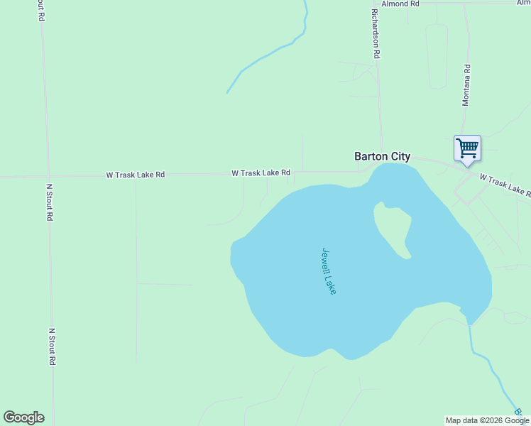 map of restaurants, bars, coffee shops, grocery stores, and more near 948-972 Louis Lane in Barton City